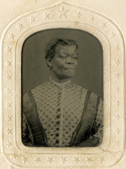 Jenny Thompson, Sullivan County's last slave. Click for a high-resolution image.